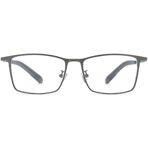 Image of FONEX Pure Titanium Glasses Frame Men Square Eyeglasses Optical Eyewear F8827