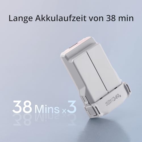 Quadrocopter DJI Mini 3 Fly More Combo Leicht und faltbar