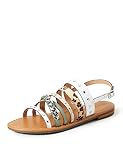 Geox Damen D Sozy S I Sandalen,White Mint 39 EU