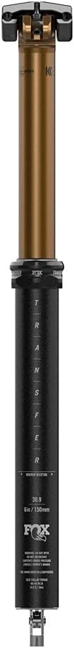 Fox Racing Shox Transfer Factory Dropper Seatpost - Internal Routing Kashima, 30.9X125mm Travel