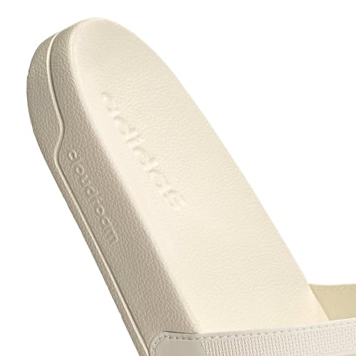 Image of adidas Women ADILETTE SHOWER Synthetic Swim Slide FTWWHT /GOLDMT /BOGOLD | LUT50