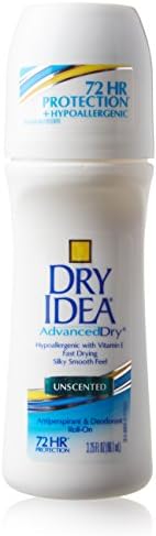 Dry Idea Antiperspirant Deodorant Roll On, Unscented, 3.25 fl oz