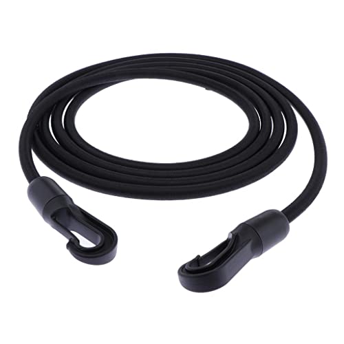 Cuerda extensible y cordón elástico con ganchos y clips inoxidables de 2.5m 5