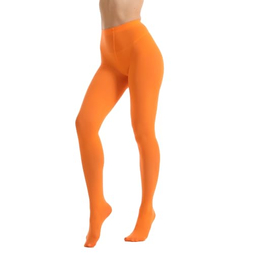 Image of Women's 80 Denier Opaque Tights, Microfiber Run-Resistant, Ultra Soft & Stretchy