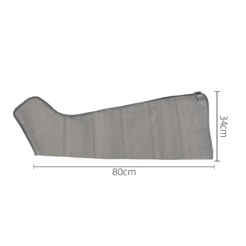 Masajeador de piernas con recuperación de terapia de aire para linfedema, circulación, hinchazón, alivio del dolor, ideal para relajación de piernas, pantorrillas y brazos