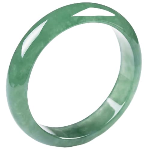 Bracelet en jade de glace vert 58 mm, cadeau idéal femme