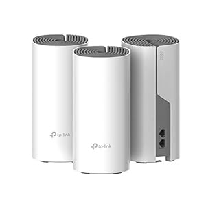 TP-Link AC1200 Multiroom Mesh Wifi-systeem, tot 370 vierkante meter en 100+ apparaten, naadloze roaming, 2 100 Mbps…