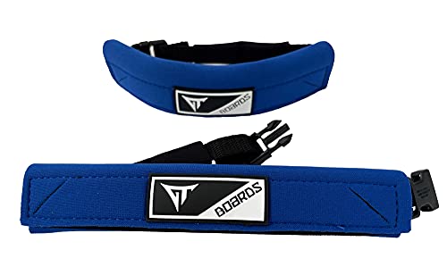 GT Boards Swim Fin Pads | Swinfin Tethers | Secure Your Fins on Your feet (Blue)