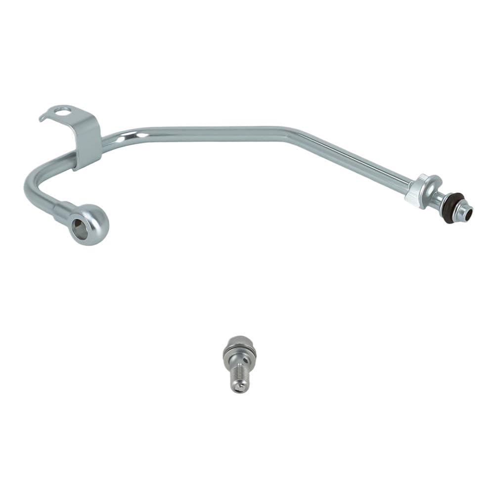 Qhepcjtdb Onecolor Turbo Oil Supply Line Compatible With C250 E250 1.8L M271de18al 2011 2016