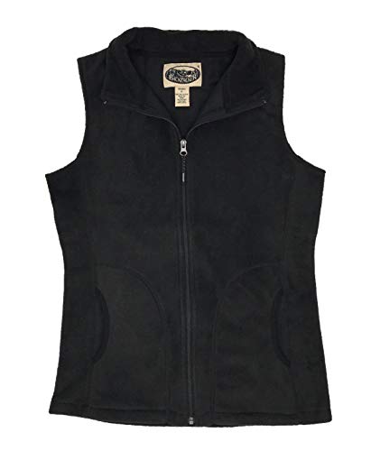 Backpacker Women's Polar Fleece Vest Black Size 2XL