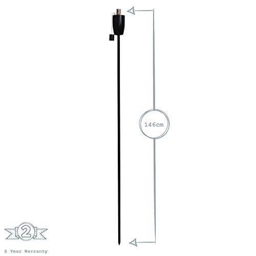 Harbour Housewares Torcia da Giardino con Design a...