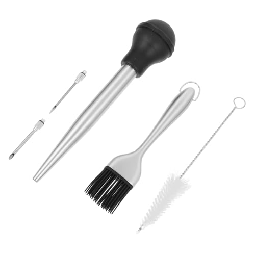 Garneck Barbecue Injection Tool Turkey Seasoning Pump Meat Food Injector Easy Assemble