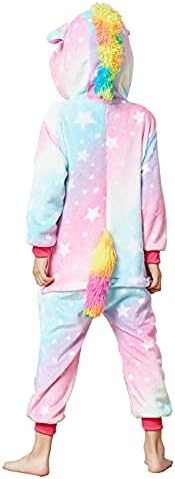 Unicorn Onesie for Animal Pajamas Cosplay Halloween Unisex Costume - Image 2
