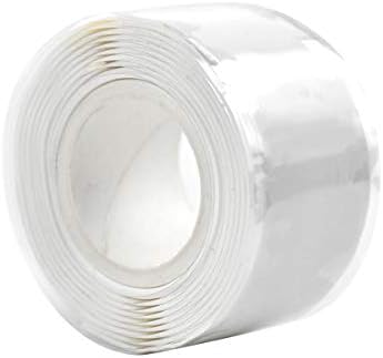Self Amalgamating Rubber Tape Self Fusing Sealing Tape Waterproof Pipe Repair Tape Electrical Tape Waterproof Sealant Strip Insulation Tape for Pipe Water Hose Leakage Sealing Repairing, 2.5cm * 1m