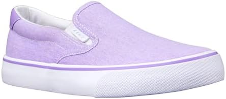 Lugz Women's Clipper Classic Slip-on Fashion Sneaker, Violet/White, 7 M | Image 1