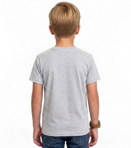 Image of Double F Branded Cotton Bio wash Round Neck Half Sleeve Solid T-Shirt for Boys and Baby