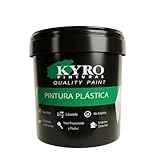 KYRO PINTURAS Pintura plástica Mate Eco - Bajas Emisiones - Interior Exterior - Lavable - Cubriente (4 Litros)