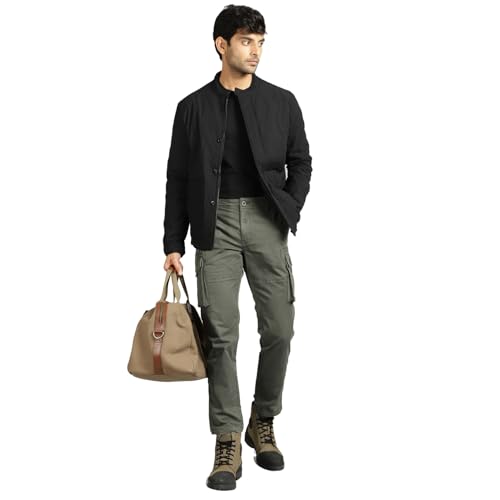 Image of Royal Enfield QUILTED MLG HERITAGE (Size: M) - JKA240001-BLACK