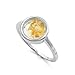 Produktbild DUR Schmuck: Ring"Goldregen" 925er Silber mit Bernstein R4850 RingSize 54 (17.2)