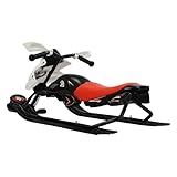 Lenkschlitten für Kinder und Erwachsene, Schlitten mit Bremse, Max. Belastung 80 kg...