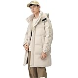 BERHUTJ Fashion Thick Warm Youth Coat Down Jacket Male Winter Long Hooded Money(X-Large)