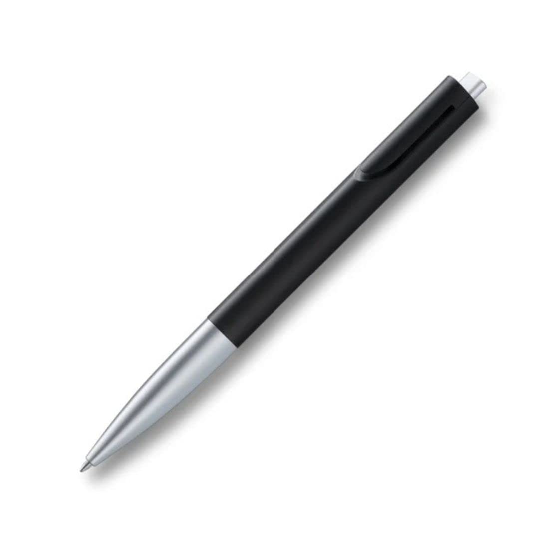 Lamy Noto Ballpoint Pen | Plastic Body, Matt |Stainless Steel Clip, Metallic Lacquer Finish | With Giant Refill M 16 M Black | Black Ink, Pack Of 1