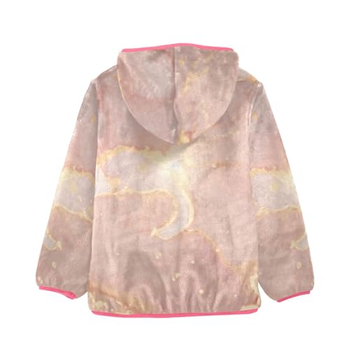 GuoChe Luxury Dusty Rose Gold Quartz Boys Fall Fleece Jacket2