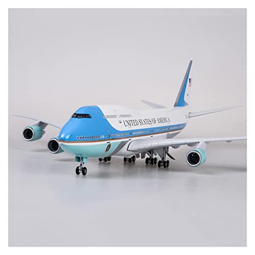 Réplica B747 Air Force One 1:150 de alta gama con luces LED