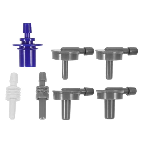 Gogogmee 7 Stück 7 Stück Blutdruckmessgerät Adapterset Universelle Steckverbinder aus Robustem Material Ersatzanschlüsse für Arm Monitore Zubehör für Reparatur und Wartung
