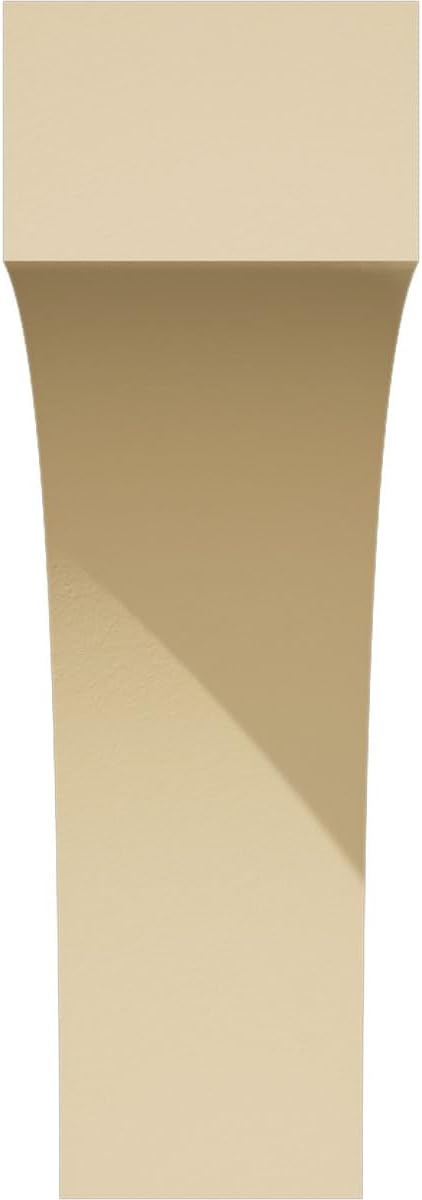 3"W x 10"D x 10"H Standard Stockport Signature Urethane Corbel, Primed Tan