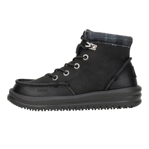 Image of HEYDUDE Boy's Youth Bradley Classic Boot | Water Repellent Lace Up Boot