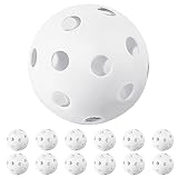 GKK Plastic Baseballs 12 Pack Practice Balls 9 Inch Softball Training Baseballs for Hitting Pickleba