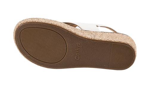 Image of Corkys Footwear Volta Wedge - Chic Elegance Meets All-Year Comfort with a 2-Inch Cork Heel and Marshmallow Insole for Stylish Everyday Wear and All-Day Comfort