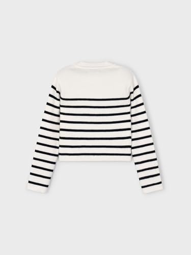 Mayoral Knit Striped top for Girls Macchiato2
