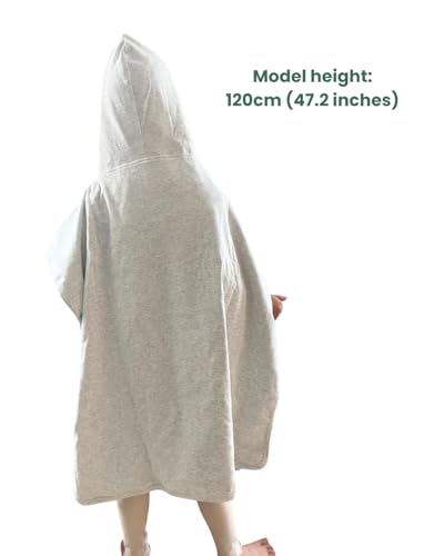 Image of Radia Smart EMF Protection Children Hooded Poncho - Radiation Blanket, Wearable Faraday Blanket, RF Shielding, WiFi Blocker, Protection Clothing Blue