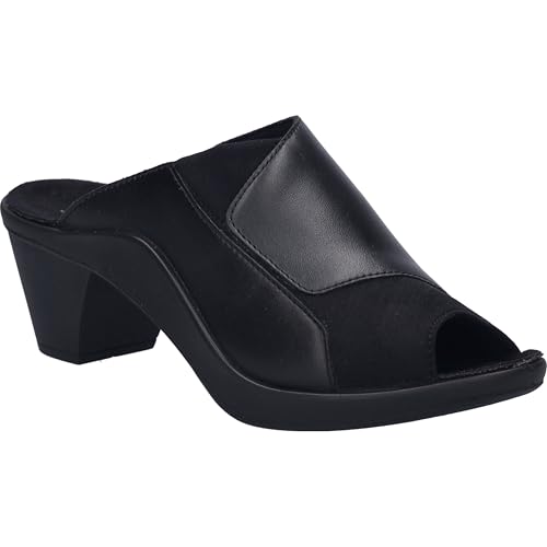 Josef Seibel Sabot St.Tropez 44 Noir mule cuir homme confortable