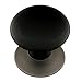 Emtek 86033US10B Oil Rubbed Bronze 1-3/4" Ebony Knob