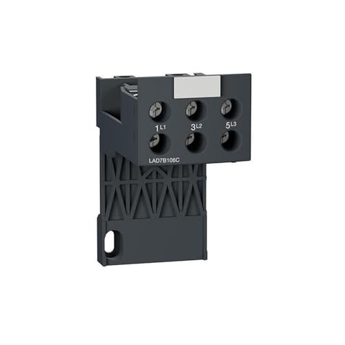 Accessoires de contacteur LAD7B106C avec fixation rail DIN pour montage indépendant