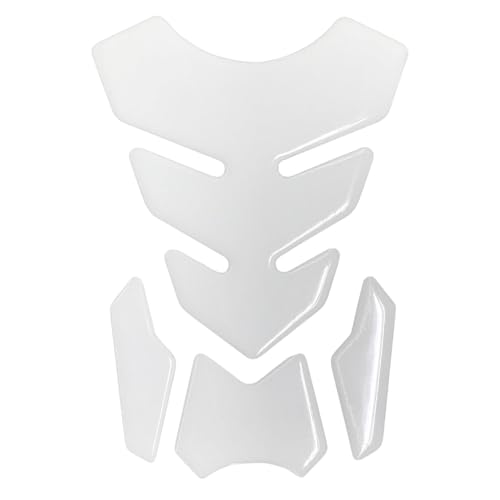 ChAusa 21 x 14 cm Protection Reservoir Moto, Résiste à la Pluie et au Soleil Transparente Tapis...