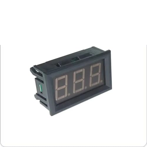 Ampèremètre de précision YB27C affichage LED vert pour intensité DC 9.99mA