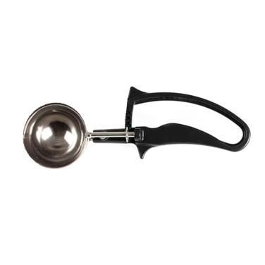 Thunder Group SLDS230G Disher, size-30, 1 oz., Round Bowl, Blade extends Beyond Bowl, one-Piece Color-Coded EZ Grip Handle, Low Moisture Absorption, 18/8 Stainless Steel, bl