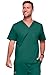 Cherokee Workwear Scrubs Men's Stretch V-Neck Top, Hunter, Large