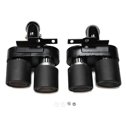 Tubo de escape de coche con cuatro boquillas tipo S6 S7 para Audi A6