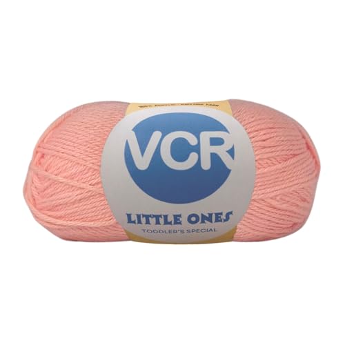 Image of VCR Peach Yarn, 100 Grams Hank, 190 Meters Length, Acrylic Ball for Crochet and Knitting, Soft Crosia Threads, Pack of 1 Yarn, Suitable for DIY Crafts