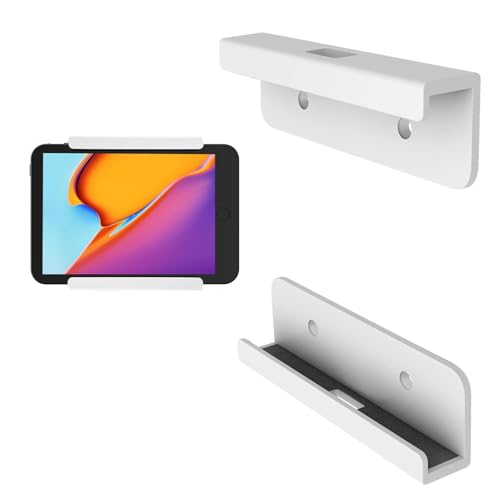 Neuytiky Support Mural Tablette,Support Tablette Mural Universel,Durable Support pour Ipad Tablette Murale,Compatible avec iPad,iPhone,Samsung,Surface,Xiaomi,Lenovo