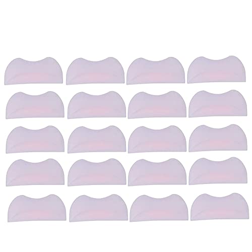 Cisixin 20Paires Recourbe-Cils Réutilisable en Silicone, Bigoudis en Silicone pour Cils, Outil de Beauté Maquillage Cover