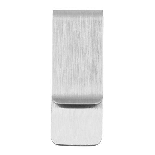 Preisvergleich Produktbild Mode Einfache Männer Frauen Edelstahl Geldklammer Geldklammerhalter Hinweis Kreditkarte Geldbörse Tolles Geschenk Einfache Bedienung