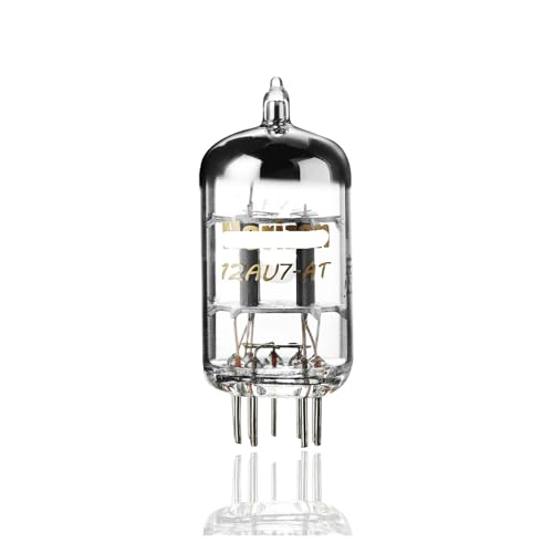 Tube ECC82 12AU7-AT haut de gamme lot de 4 lampes appairées pour préamplificateur