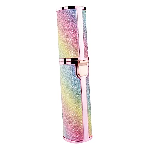 BIUDECO Depiladora Facial Femenina Recargable USB Afeitadora Eléctrica Ligera y Portátil para Cejas y Corporal Diseño Ergonómico con Cabezal Lavable y Cómodo