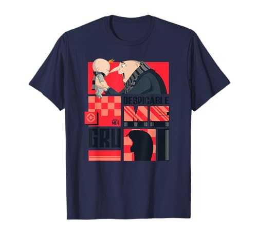 Minions Despicable Me 4 Gru & Gru Jr. T-Shirt